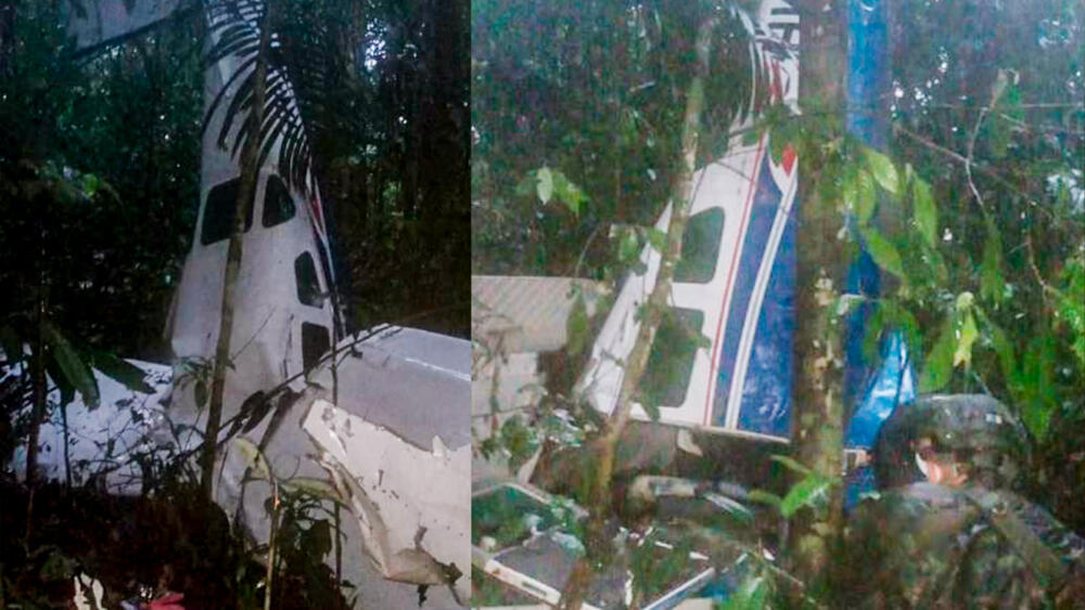 Impactantes imágenes de la avioneta encontrada en el Guaviare La mañana de este martes 16 de mayo fueron hallados los restos de la avioneta que había sido reportada como desaparecida el pasado 1 de mayo.