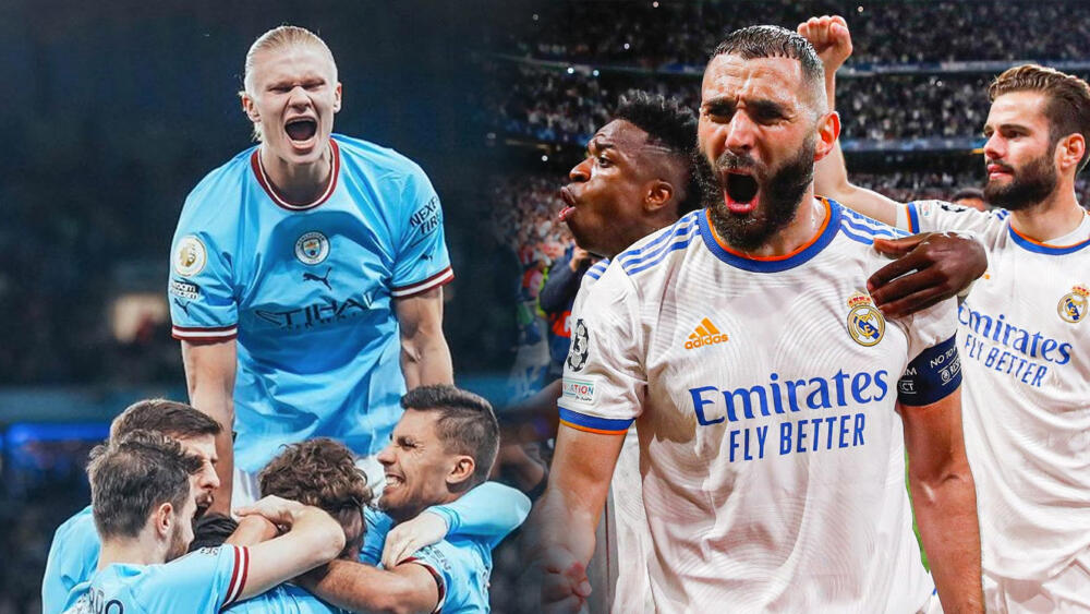 Partidazo en la Champions: el Real Madrid recibe al Manchester City, en semifinales El duelo más esperado por los amantes de la Champions, que definirá un cupo a la final, se jugará esta tarde. Así llegan Real Madrid y Manchester City.