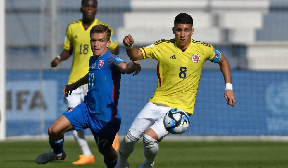 Enchufaditos: la Selección Colombia ya le gana 4 a 0 a Eslovaquia en el Mundial Sub 20 La Selección Colombia le gana 4 a 0 a Eslovaquia y sueña con los cuartos de final en el Mundial de Fútbol Sub 20.
