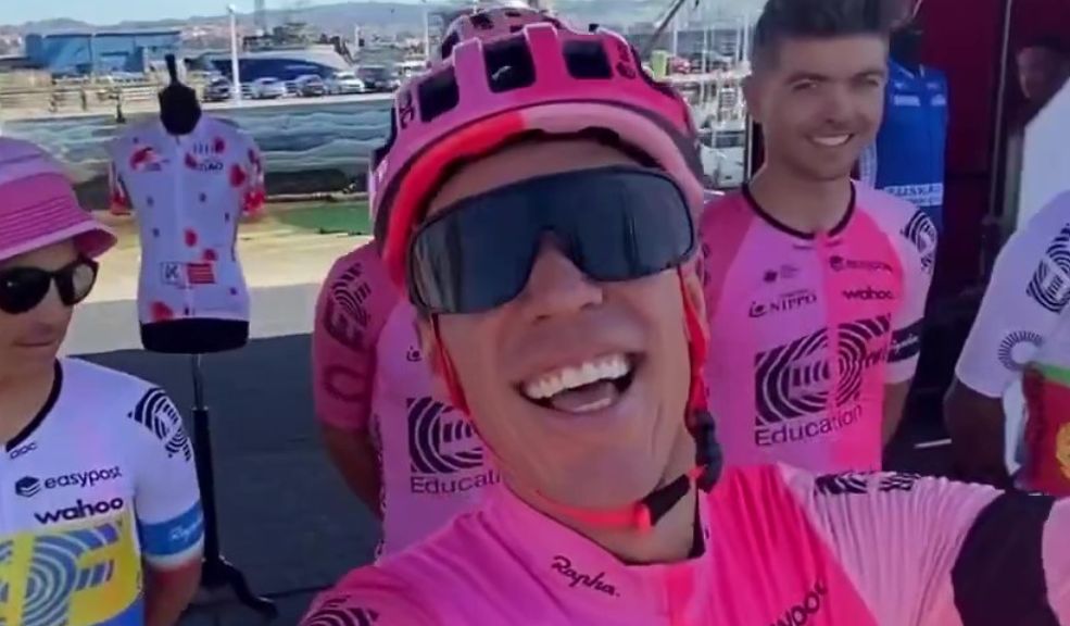 La graciosa respuesta de Rigoberto Urán en el Giro de Italia