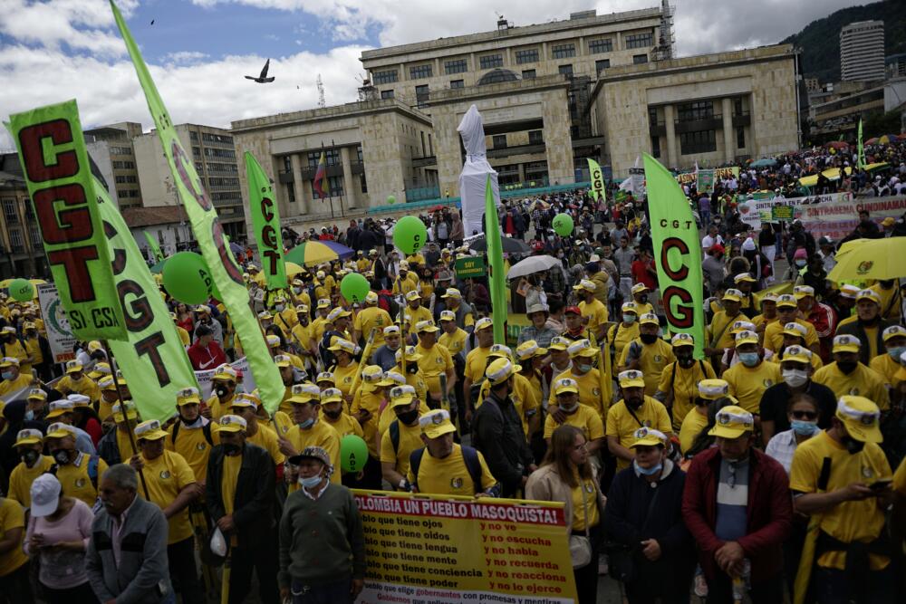 Así avanzan las manifestaciones del Primero de Mayo En conmemoración del Día Internacional del Trabajo, este lunes se dio inicio a una serie de manifestaciones en diferentes puntos de la capital.