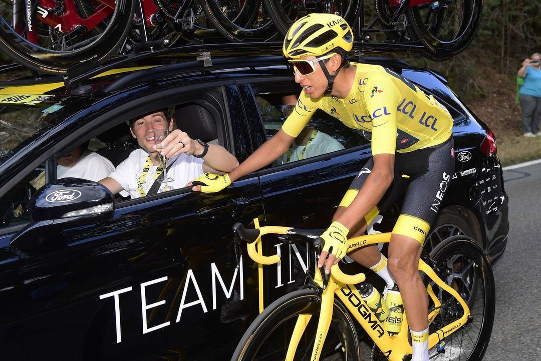 Egan Bernal dio malas noticias sobre el Tour de Francia