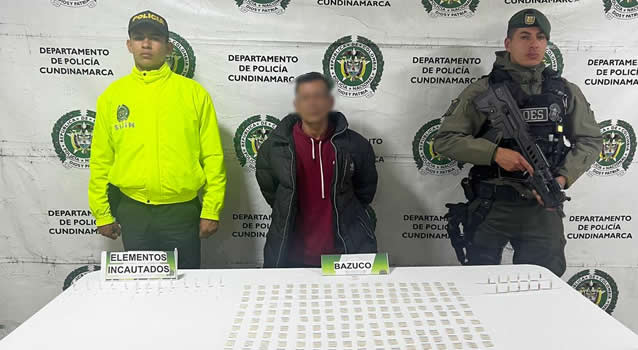 A la cárcel alias 'Óscar' dedicado al expendio de drogas en Soacha