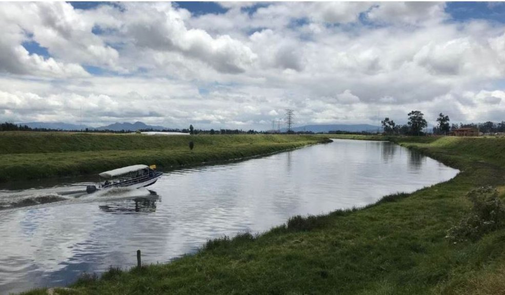 Macabro: hallan cadáver en el río Bogotá Hallan un cuerpo flotando en el río Bogotá, muy cerca de las pistas de aterrizaje del aeropuerto internacional El Dorado.