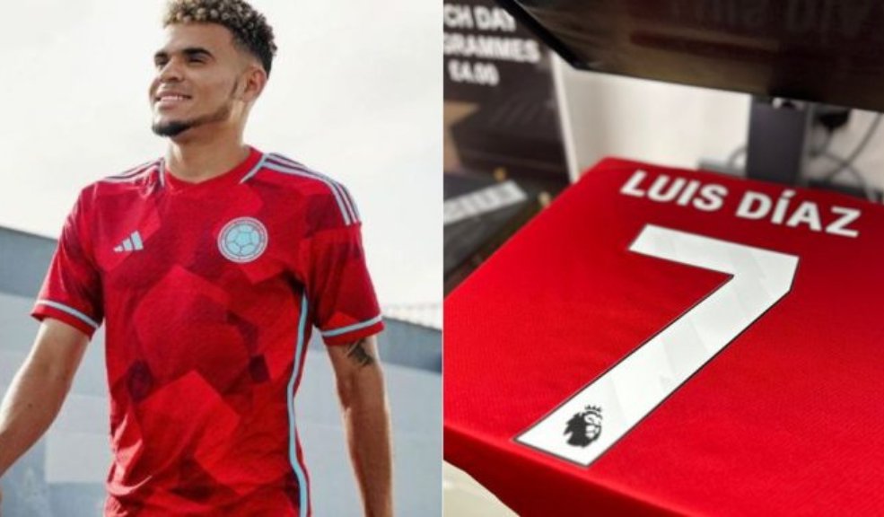 ¿Cuál es la importancia del número 7 que lucirá Luis Díaz en su camiseta del Liverpool? El futbolista colombiano Luis Díaz se desprendió del número 23 que lucía en su camiseta del Liverpool y ahora jugará con el 7.
