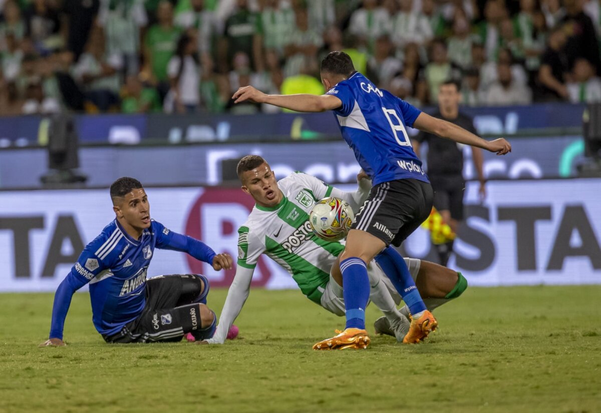 Nacional y Millos se dieron parejo en la ida de la gran final e igualaron 0-0 Millos y Nacional quedaron empatados esta noche en el Atanasio Girardot en el partido de ida de la final de la Liga Betplay.