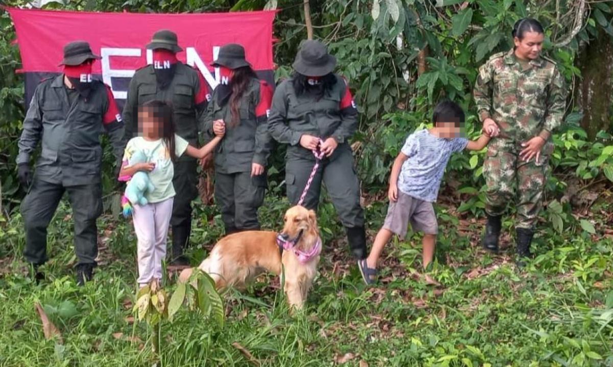 Eln liberó a sargento secuestrada en Arauca Eln liberó a la sargento y sus dos hijos.