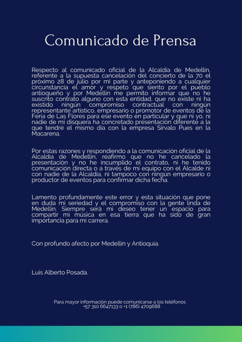 Luis Alberto Posada hizo quedar como un cuero a la Alcaldía de Medellín