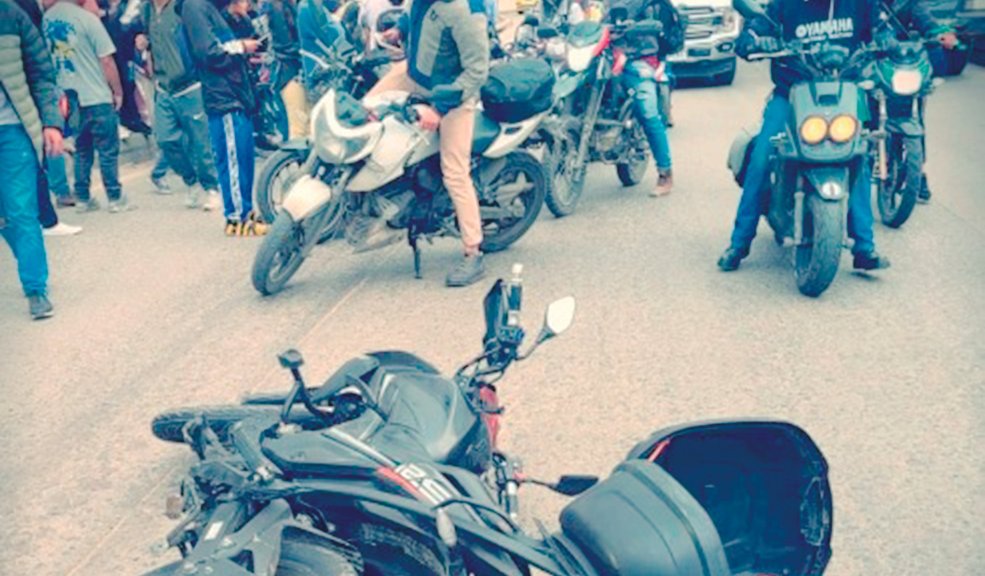 Racha de motociclistas muertos preocupa en Bogotá Un nuevo accidente de tránsito cobró la vida de un motociclista en la localidad de Santa Fe. Los más recientes siniestros presentados generan gran preocupación en la capital.