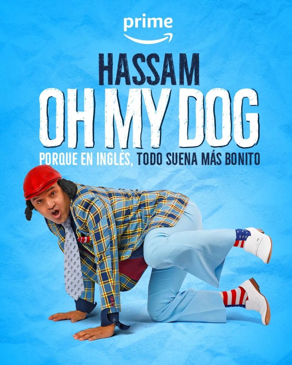 No se pierda el nuevo especial de comedia de Hassam por Prime Video Hassam estrena su especial de comedia 'Oh My Dog' por Prime Video.
Prime Video es la plataforma de streaming que más le está apostando a la producción colombiana, en especial cuando esta es de contenido con altas dosis de humor.
