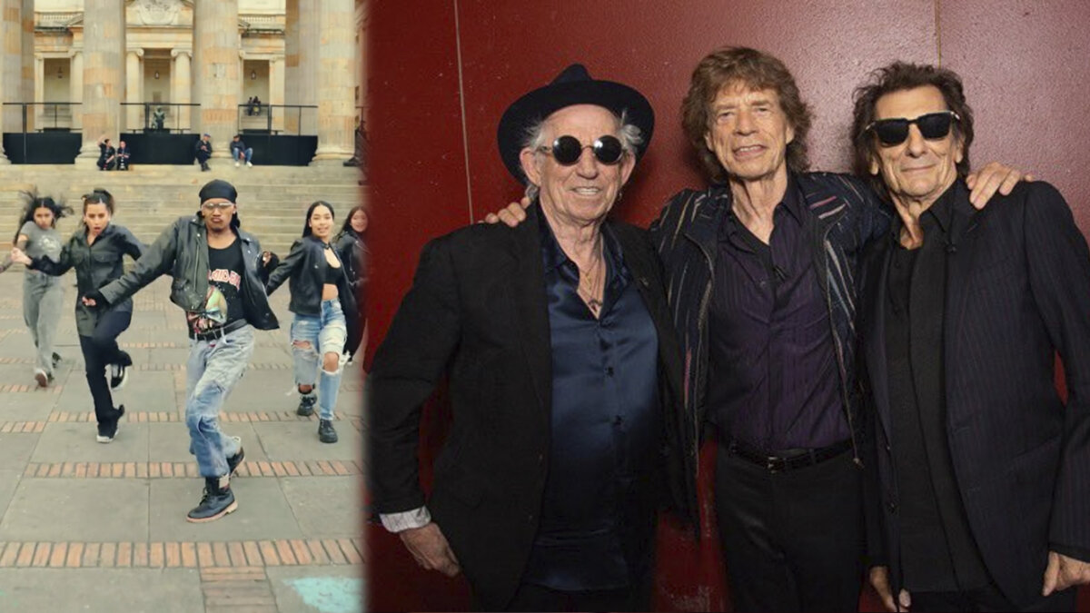 Los Rolling Stones sorprenden con video grabado en Bogotá Este es el video de Los Rolling Stones que fue grabado en la Plaza de Bolívar de Bogotá.