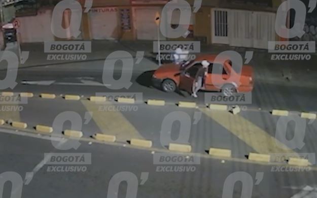 EN VIDEO: Momento en el que abandonaron el carro donde torturaron un hombre