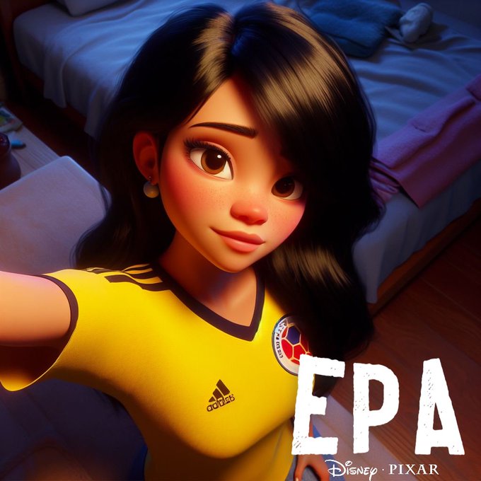 La IA recreó nuestras 'colombianadas' al estilo Disney En las redes sociales se han hecho virales unas imágenes sobre afiches de películas al estilo de las Disney hechas en los estudios de Pixar, sobre hechos que se han hecho virales en Colombia, algunas de estas 'colombianadas' se han convertido en memes y han marcado la cultura popular de nuestro país.