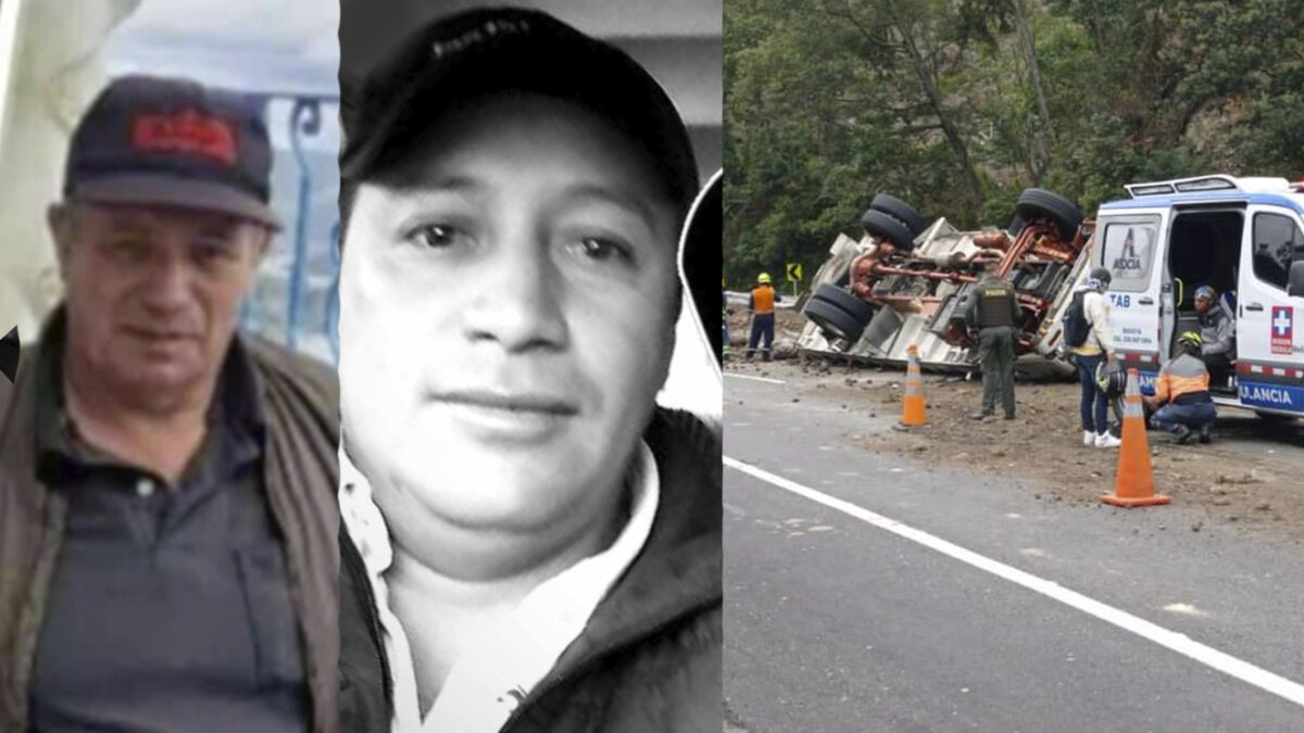 Padre e hijo murieron tras sufrir grave accidente en la vía Bogotá - La Vega Padre e hijo que se movilizaban en un vehículo de carga pesada, fallecieron luego de sufrir un trágico accidente.