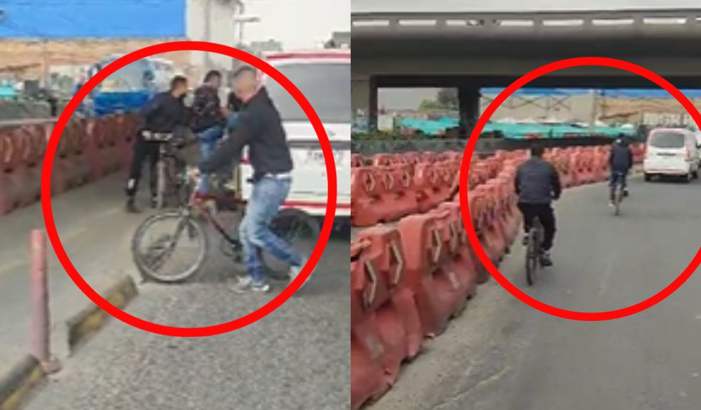 EN VIDEO: Indignante robo a un conductor en la Calle 13 En un video quedó registrado el momento en el que sujetos que se movilizan en bicicleta atracan a un conductor en la Av. carrera 68 con calle 13.