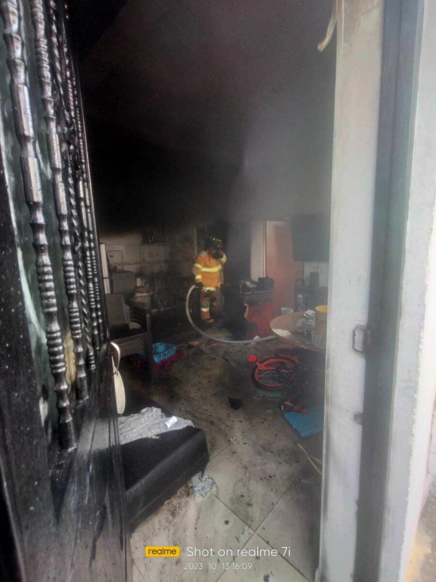 Terrible incendio en Girardot cobra la vida de una menor