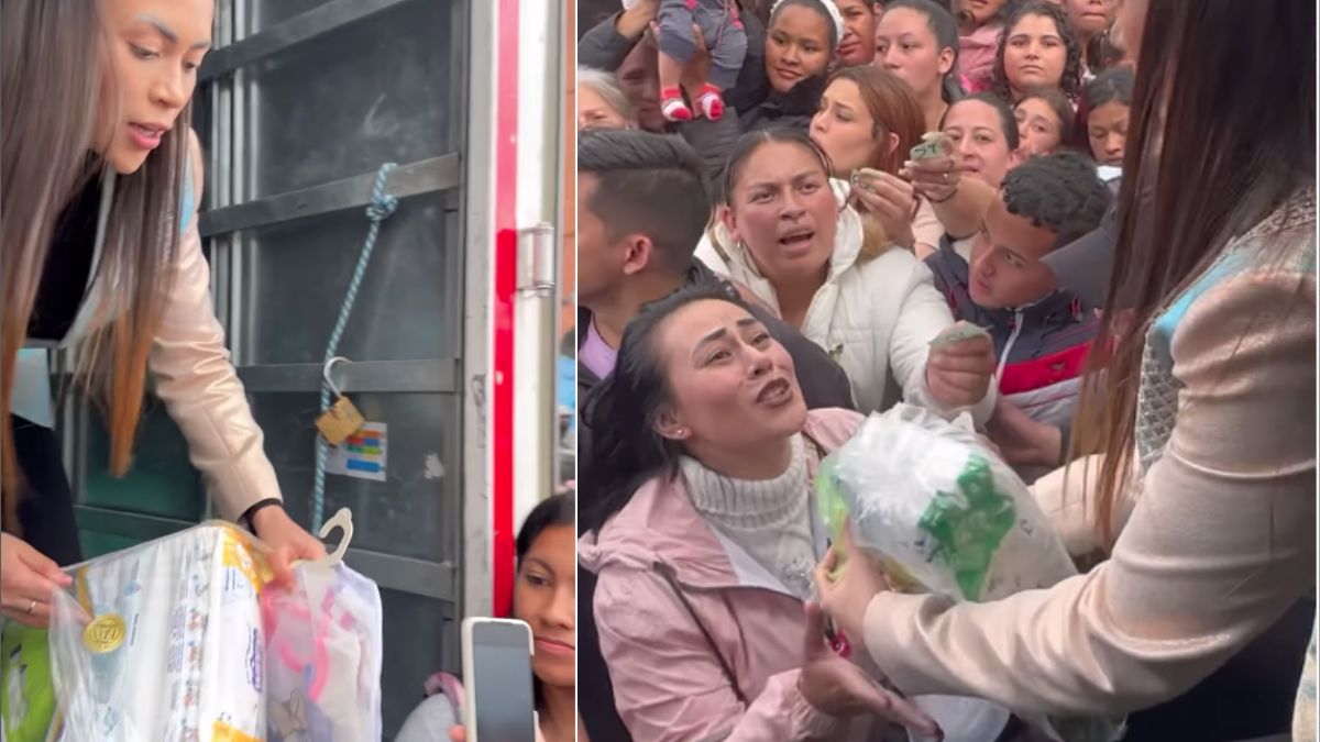 "Sí a la vida, no al aborto": Epa Colombia regala pañales con polémico mensaje Epa Colombia estuvo regalando pañales a varias mamás en las calles de Bogotá, hecho que causó controversia por la posición que tomó la influenciadora frente al aborto.