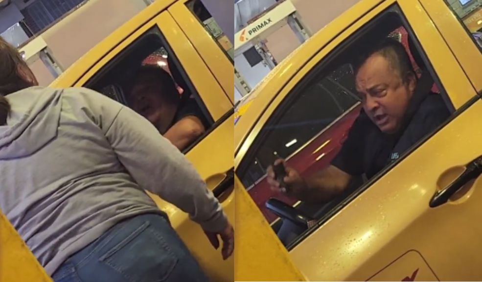 EN VIDEO: Taxista atacó con gas pimienta a dos mujeres Una mujer denuncia que un taxista la agredió a ella y a su mamá con gas pimienta. Vea el video aquí.