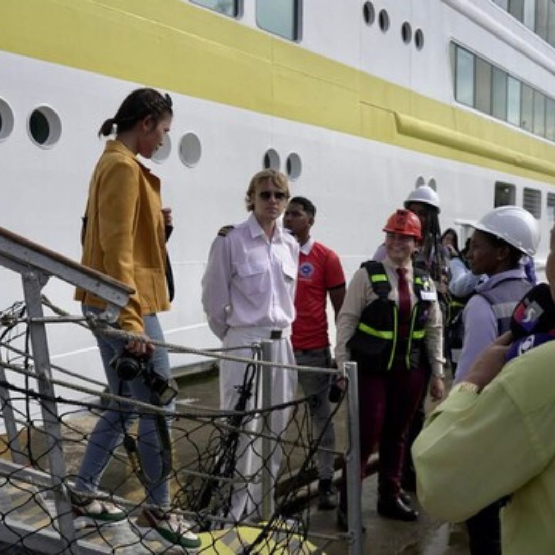 ¡Histórico! Así fue la llegada del primer crucero de turismo internacional a Buenaventura 400 turistas arribaron al puerto de Buenaventura, desde Puerto Colón, Panamá, en la embarcación MS Hamburg.