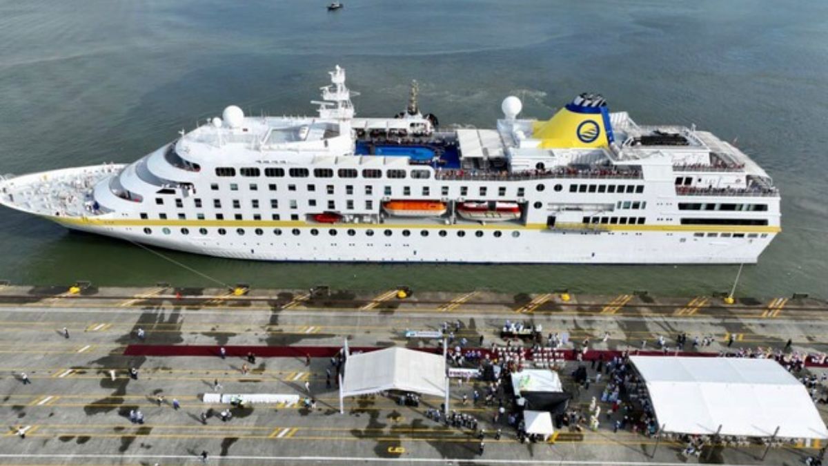 ¡Histórico! Así fue la llegada del primer crucero de turismo internacional a Buenaventura 400 turistas arribaron al puerto de Buenaventura, desde Puerto Colón, Panamá, en la embarcación MS Hamburg.