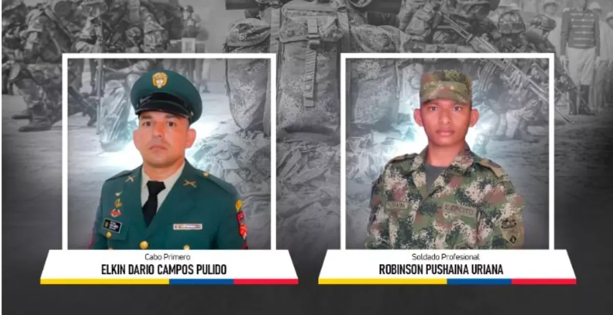 Asesinan a dos soldados en combate con el Clan del Golfo En la mañana de este sábado murieron en combate dos integrantes del Ejército Nacional, quienes participaron en un enfrentamiento con el autodenominado Clan del Golfo, también conocido como Autodefensas Gaitanistas de Colombia.