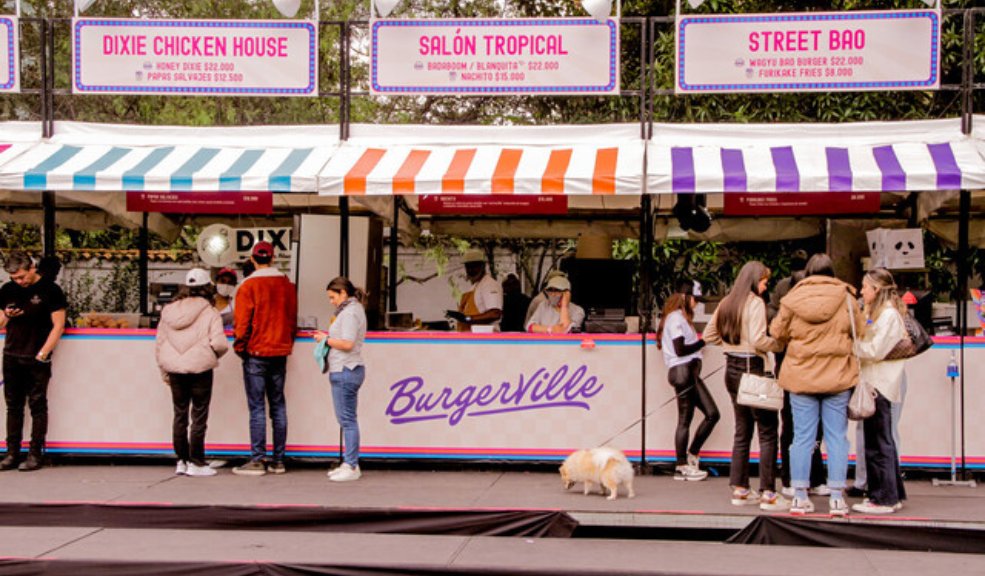 Las 35 mejores hamburguesas de Bogotá se reunirán en un mismo lugar 35 de los mejores chefs y restaurantes de Bogotá presentarán sus hamburguesas de autor en la tercera edición de Burgerville.