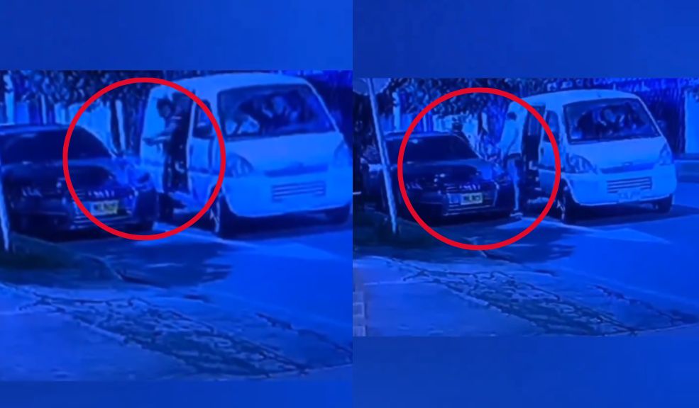 EN VIDEO: Conductor fue víctima de un paseo millonario en su propio carro En video quedó registrado el momento exacto en el que varios delincuentes amenazan a un conductor y se suben a su carro para hacerle el denominado paseo millonario. Los hechos ocurrieron en el norte de Bogotá.