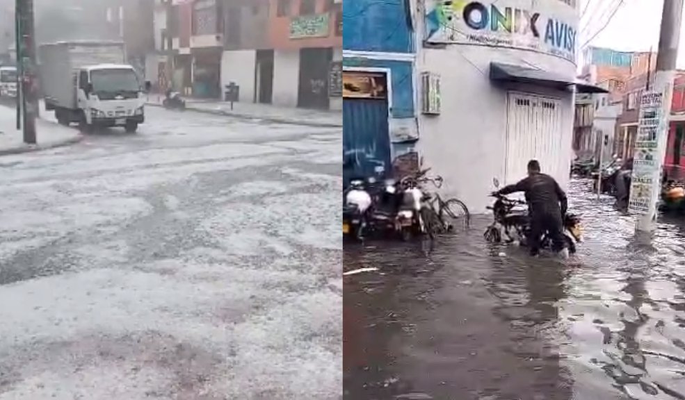 Fuertes lluvias ocasionan graves inundaciones en Bogotá Durante la tarde de este lunes se registraron fuertes lluvias en la capital, lo que provocó inundaciones en varias vías.