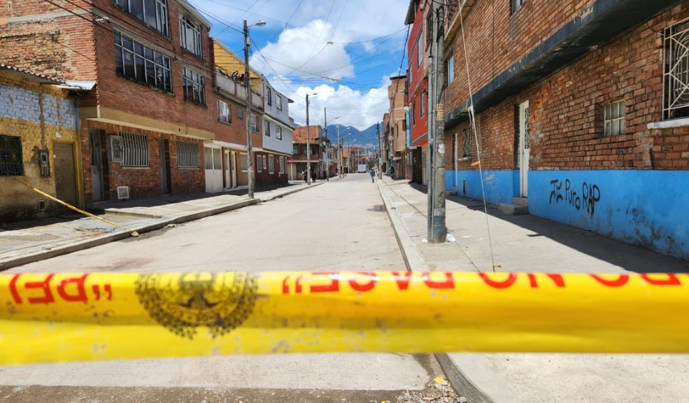 Hombre fue asesinado a bala en Tunjuelito El cuerpo quedó tendido en vía pública del barrio El Carmen, en la localidad de Tunjuelito.